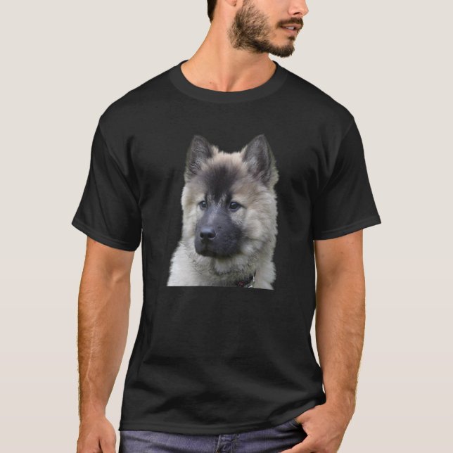 Camiseta Perro eurasiático bello perro eurasiático (Anverso)