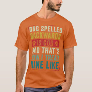 Camiseta Perro expulsado hacia atrás Curioso Perro Perro Pe
