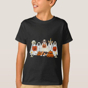 Camiseta Perro Fantasma Perrito Lindo Disfrazado De Fantasm