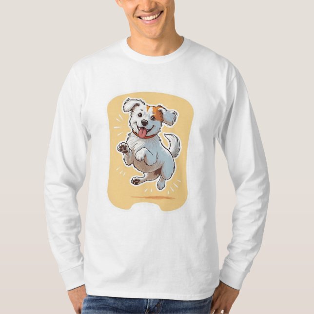 Camiseta Perro Feliz (Anverso)