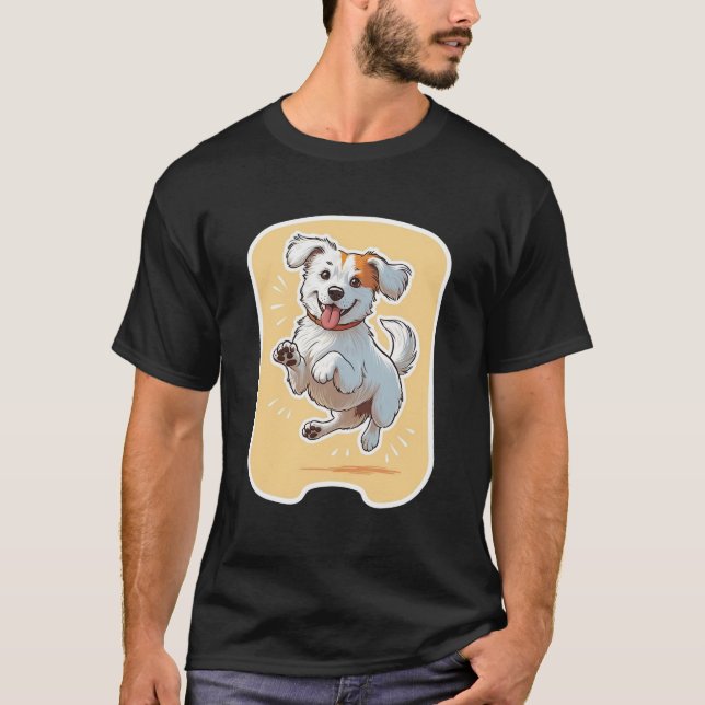 Camiseta Perro Feliz (Anverso)