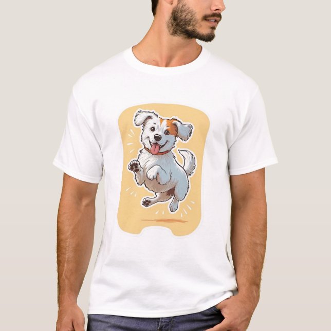 Camiseta Perro Feliz (Anverso)