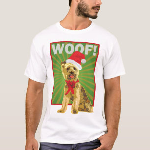 Camiseta Perro feliz de Yorkie del día de fiesta