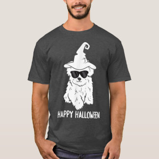 Camiseta Perro feliz, divertido charco, perro genial, bruja