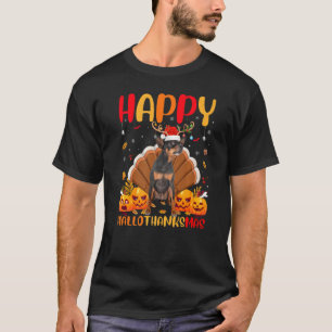 Camiseta Perro Feliz Ministra Pinscher Dog Hellothanksmas
