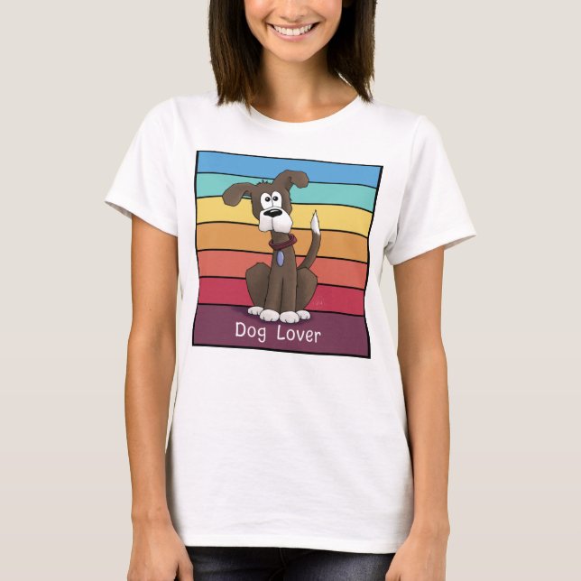 Camiseta Perro festivo (Anverso)