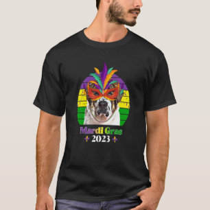 Camiseta Perro Fiesta de San Bernardo Mardi Gras 2023