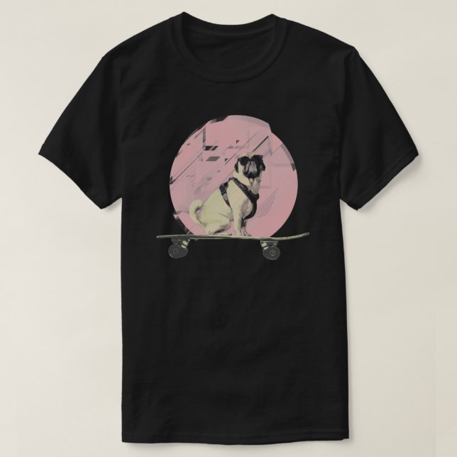 Camiseta Perro fresco del barro amasado (Diseño del anverso)