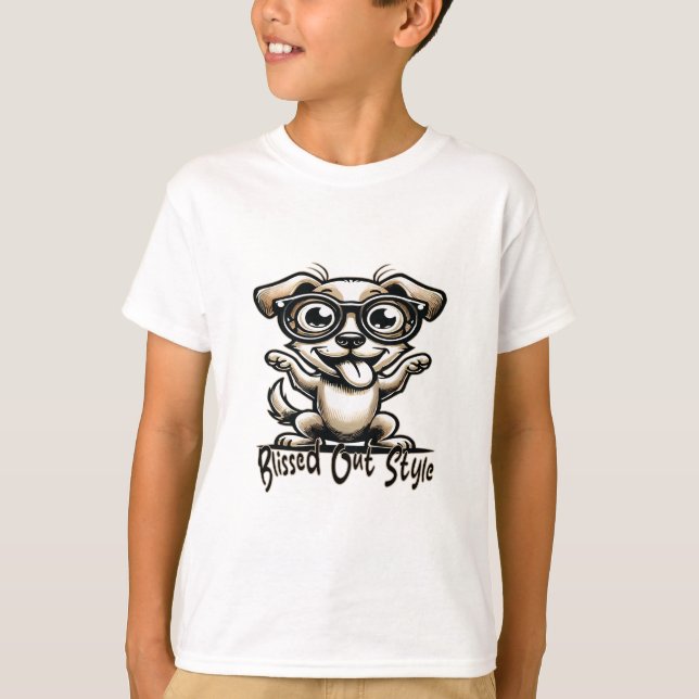 Camiseta Perro fuera de servicio (Anverso)