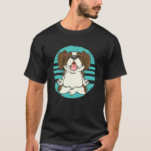 Camiseta Perro Furoso Sentado En La Posición De Medición