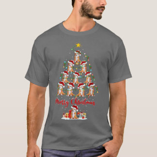 Camiseta Perro galés Corgi coincidiendo con Santa Welsh Cor