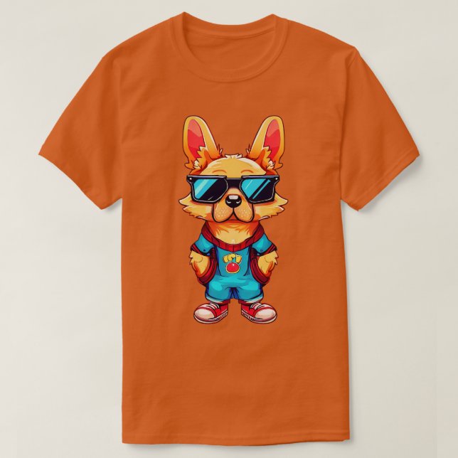 Camiseta Perro Gamer (Diseño del anverso)