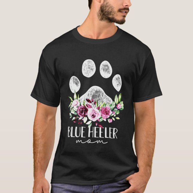 Camiseta Perro Ganadero Australiano Blue Heeler (Anverso)