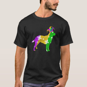 Camiseta Perro Ganadero Australiano Carnavales Mardi Gras D