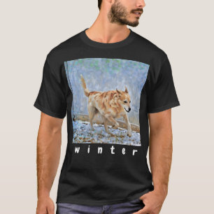Camiseta Perro Ganadero Australiano Corriendo En La Camiset