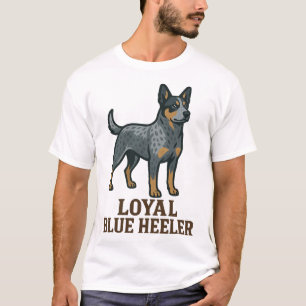 Camiseta Perro Ganadero Australiano Loyal Blue Heeler