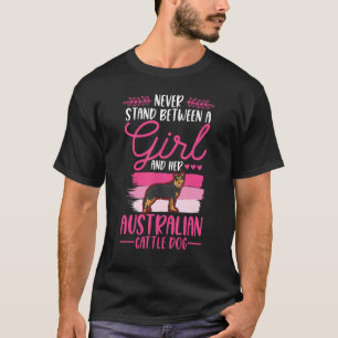 Camiseta Perro Ganadero Australiano Niña Blue Heeler Perro 