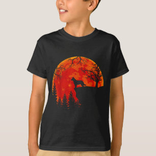 Camiseta Perro Ganadero Australiano y Halloween de Luna