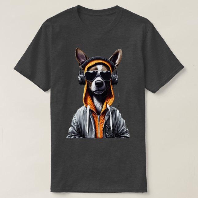 Camiseta Perro genial (Diseño del anverso)
