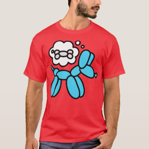 Camiseta Perro globo y hueso Artista de globos
