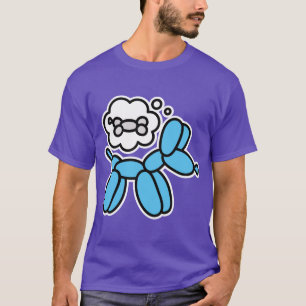 Camiseta Perro globo y hueso Artista de globos