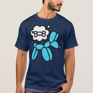Camiseta Perro globo y hueso Artista de globos
