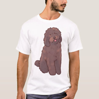 Camiseta Perro golden doodle Magia