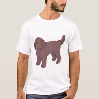 Camiseta Perro golden doodle Magia