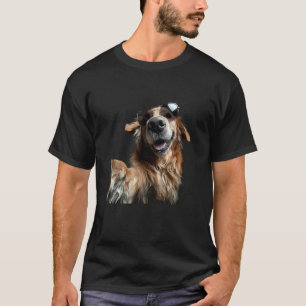 Camiseta Perro Golden Retriever Divertido Amante de los Ani