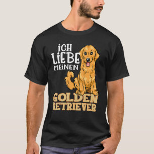 Camiseta Perro Golden Retriever I Love My Golden Retriever