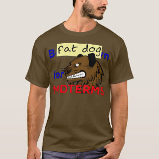Camiseta Perro gordo para los medianos términosTShirt 1 