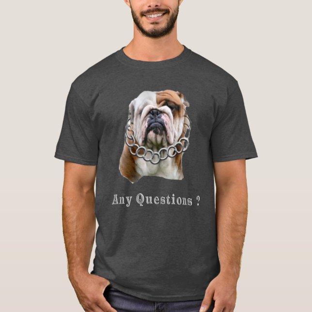 Camiseta Perro gracioso (Anverso)