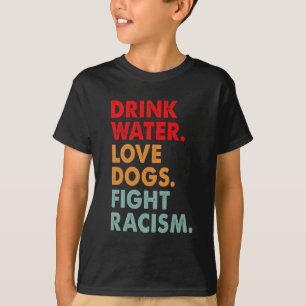 Camiseta Perro gracioso amante del agua bebe Perros de amor