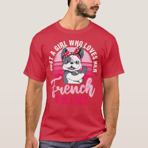 Camiseta Perro Gracioso Bulldog francés AmantesPerro francé