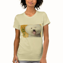 Camiseta Perro gracioso Imprimir un Wink Lo Dice T