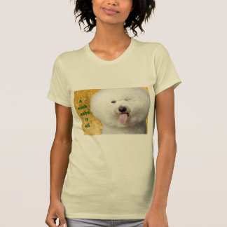 Camiseta Perro gracioso Imprimir un Wink Lo Dice T