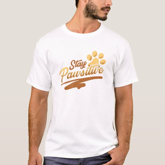 Camiseta Perro gracioso Perro Perro aguantar Humor Perro Po (Anverso)