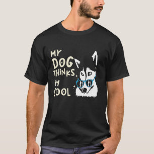 Camiseta Perro gracioso que dice que el dueño del perro rep