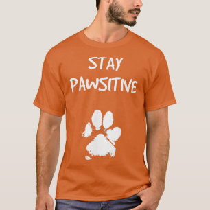 Camiseta Perro gracioso se queda con regalos positivos de b