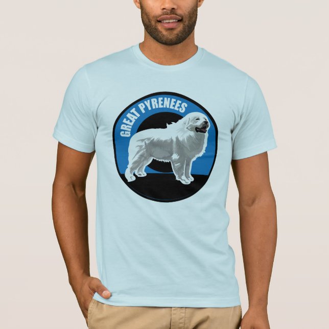 Camiseta Perro Gran Pirineo (Anverso)