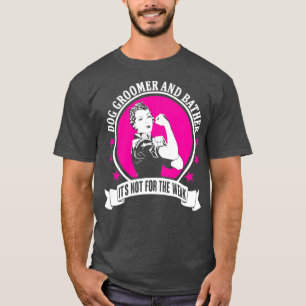 Camiseta Perro Groomer y Bather