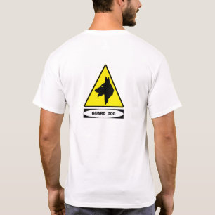 Camiseta Perro guardián del OSHA (diseño trasero)