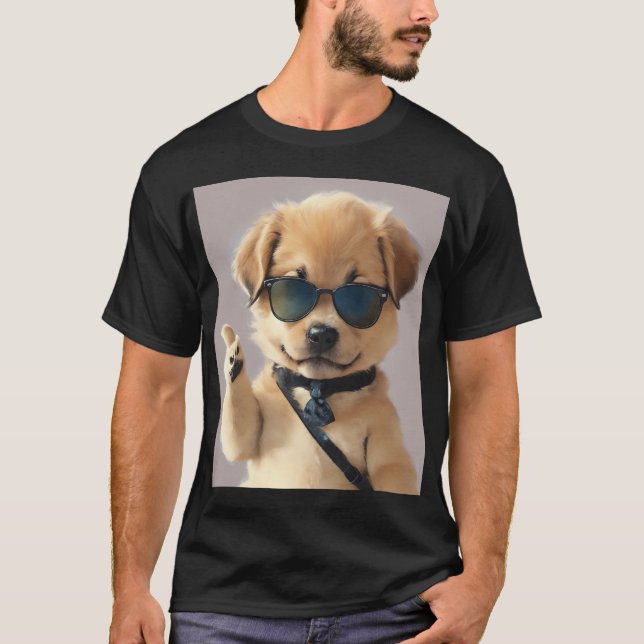 Camiseta Perro Guay, Cuto Y Sin Cuidado (Anverso)