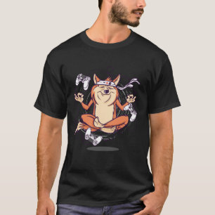 Camiseta Perro Guay Shiba Inu Gaming