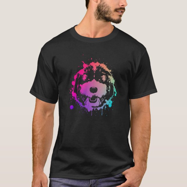 Camiseta Perro habanés lindo 2 (Anverso)