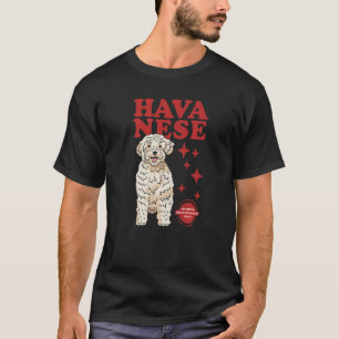Camiseta Perro Havanés Del Perro Perro Más Coolero Habanés 