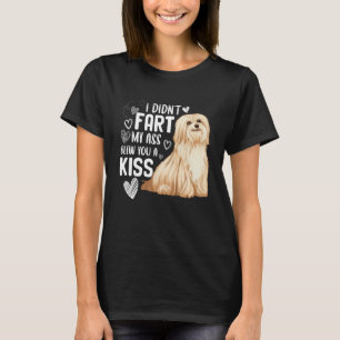 Camiseta Perro Havanés Divertido y Lindo No Flatulento Aman