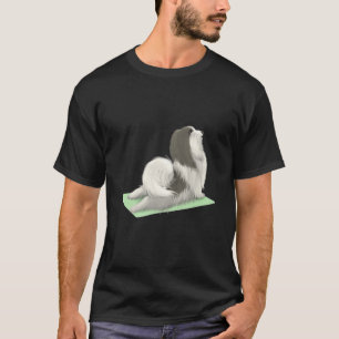 Camiseta Perro Havanés Yoga Pose Meditación Zen Workout Exe