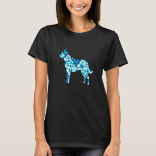 Camiseta Perro hawaiano belga malinois Aloha 1