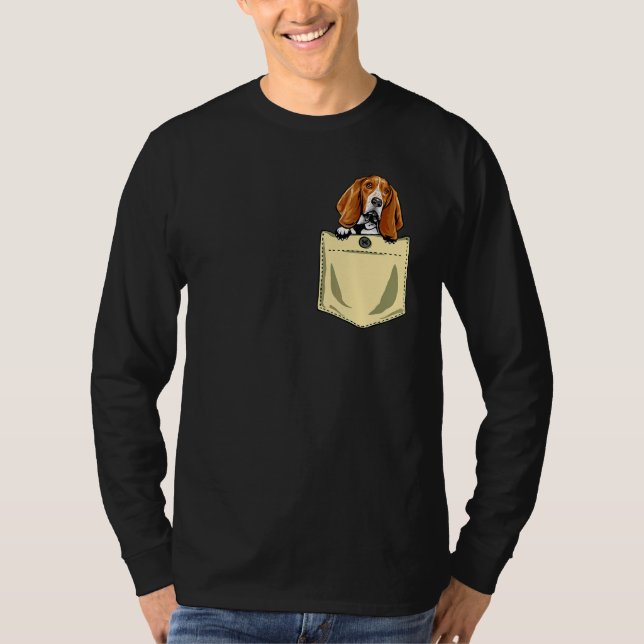 Camiseta Perro hetero basculante en picapia (Anverso)